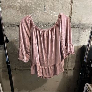 off the shoulder top